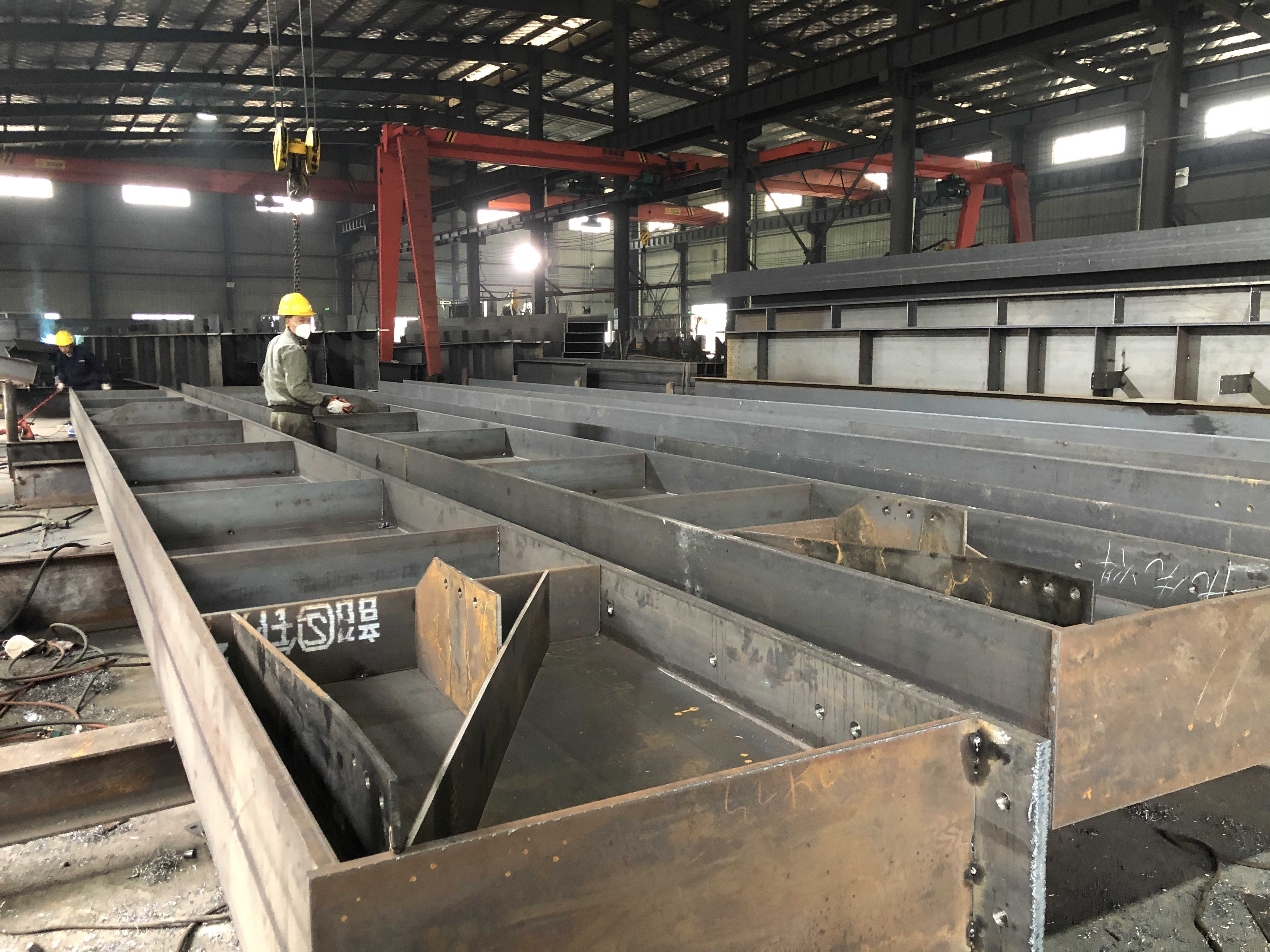 【广东众工工程】——佛山轨道交通三号线地铁检修钢结构平台(图5) 【广东众工工程】——佛山轨道交通三号线地铁检修钢结构平台(图5)