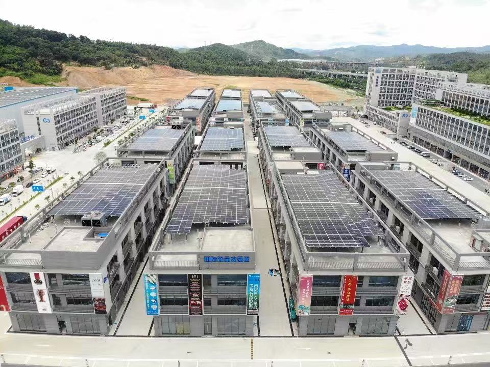 玉湖冷链光伏钢结构架项目：打造绿色智慧冷链新标杆(图1)